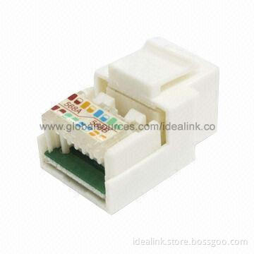 CAT5e and Cat6 Unshielded and Shielded Keystone Modular Jack